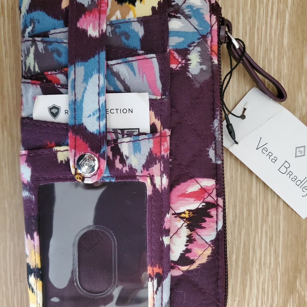 NWT Vera Bradley Floral Wallet